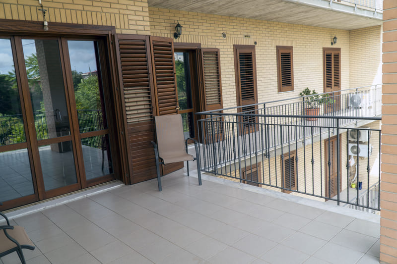 terrazza casa di riposo